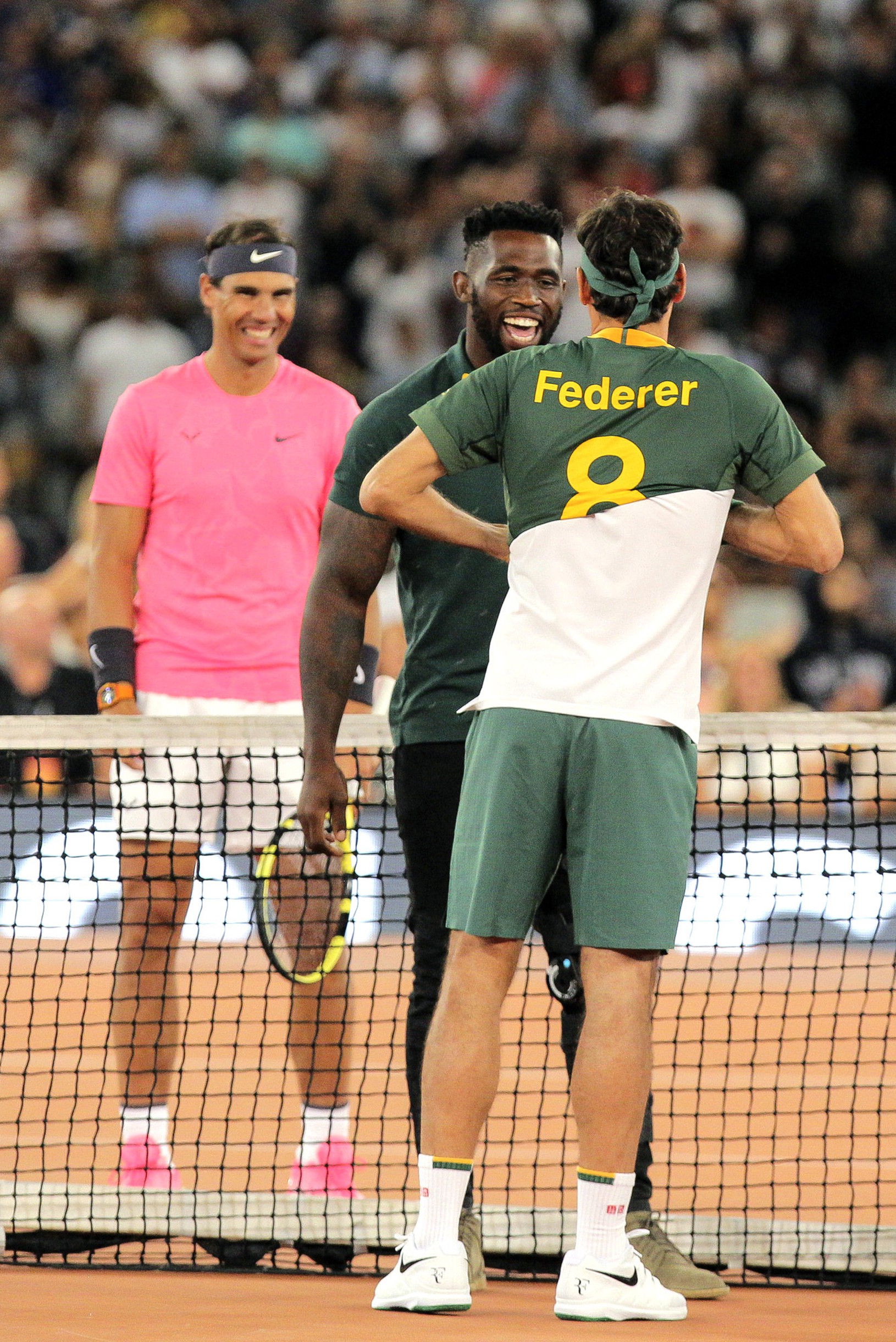 Siya Kolisi, Roger Federer