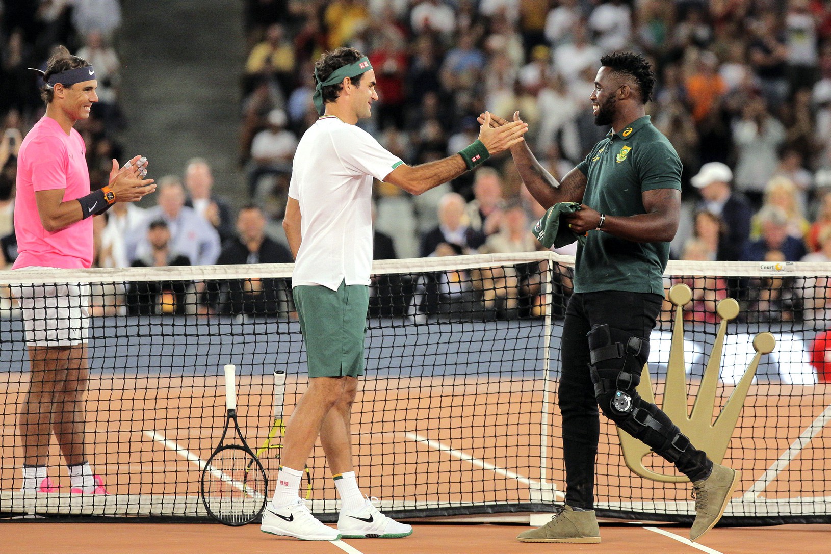 Siya Kolisi, Roger Federer