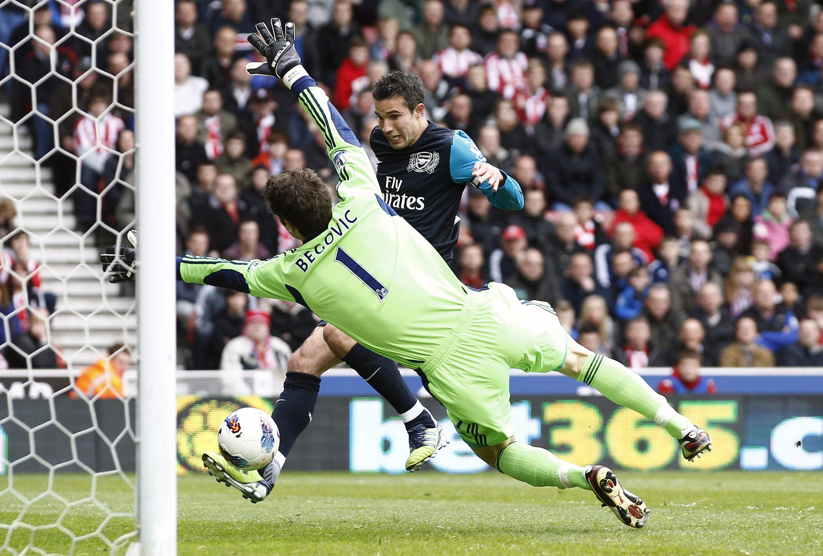 Arsenal remizoval so Stoke