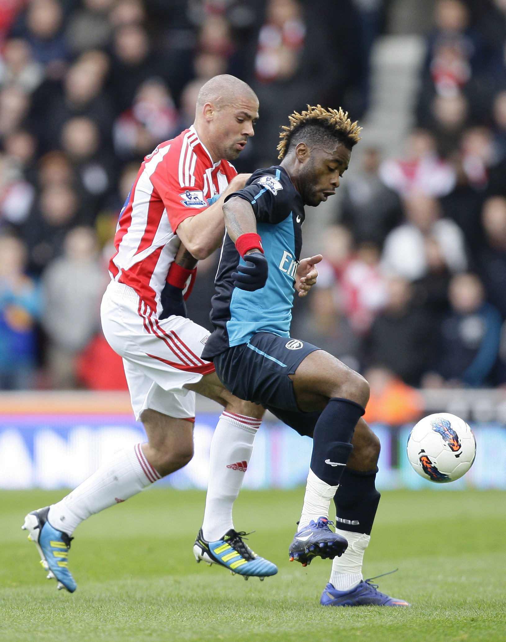 Arsenal remizoval so Stoke