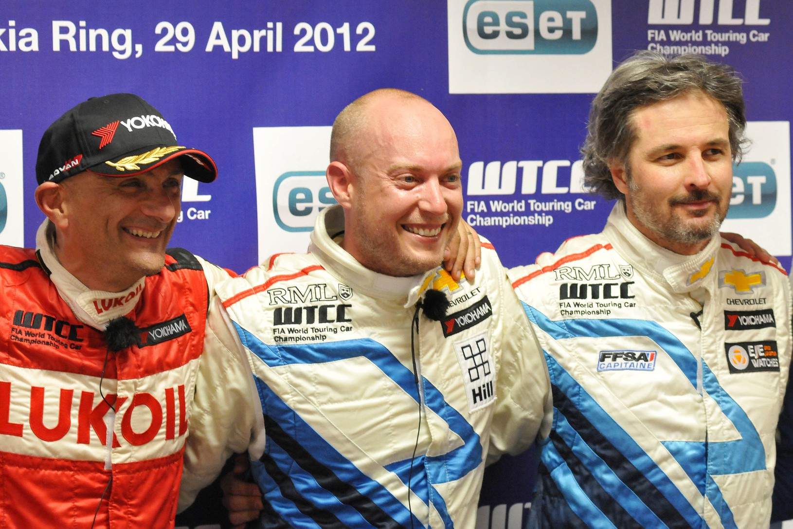 Gabriele Tarquini, Robert Huff,
