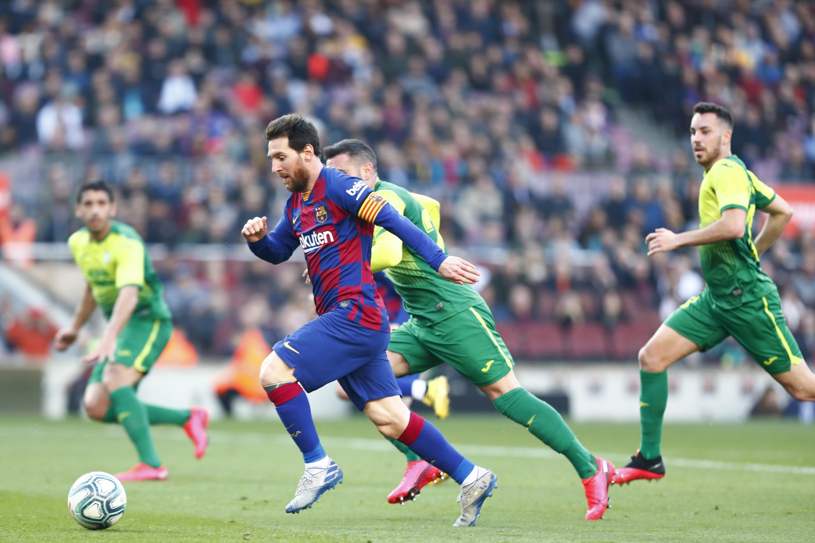 Lionel Messi štyrmi gólmi