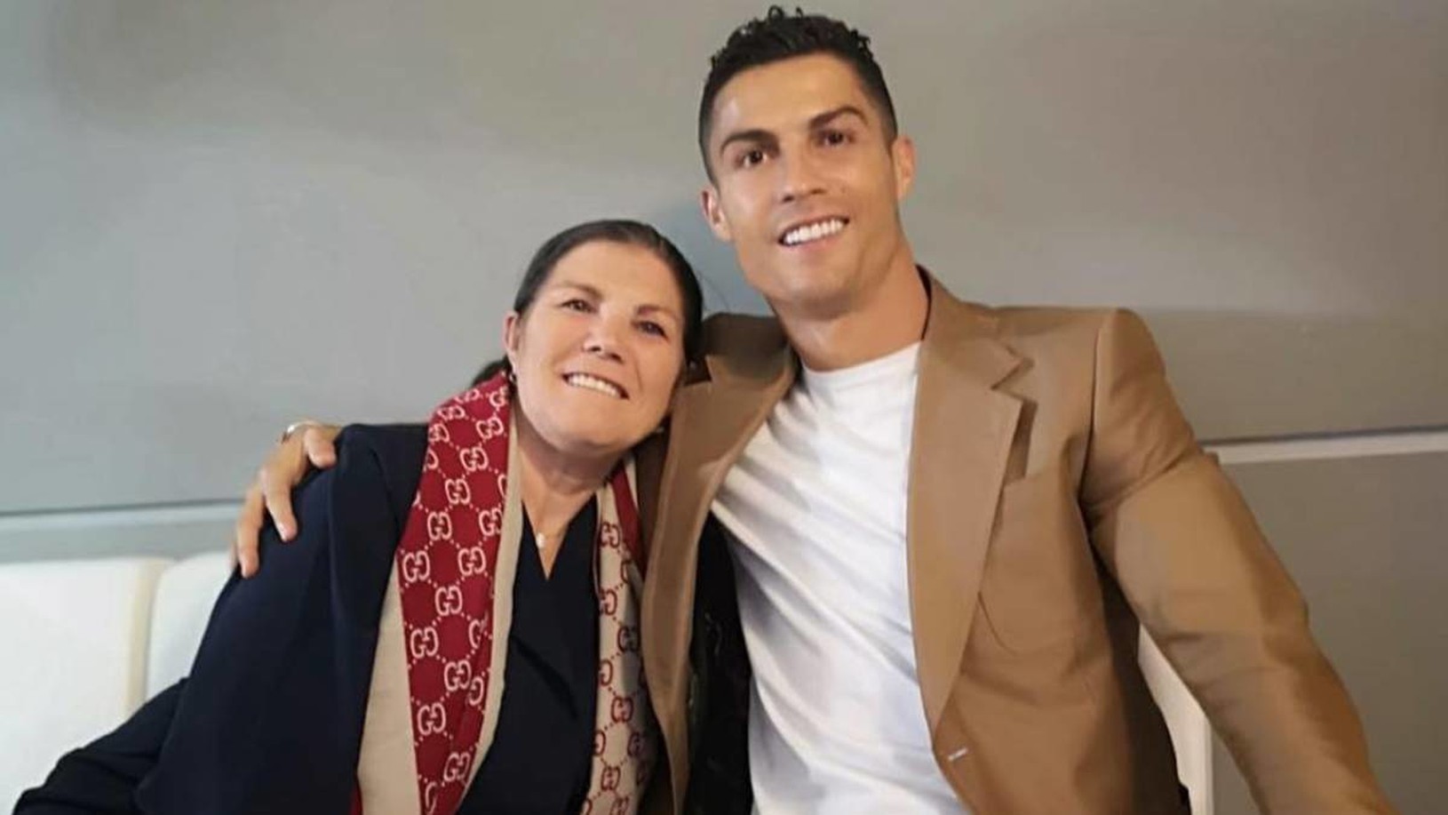 Cristiano Ronaldo s matkou