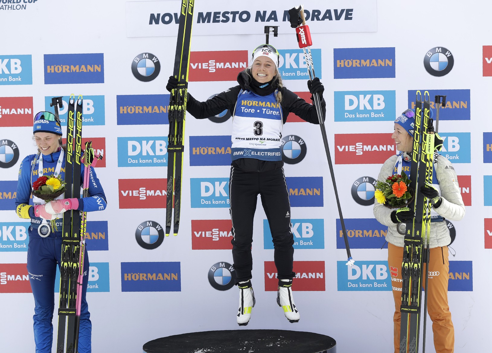 Víťazná nórska biatlonistka Tiril