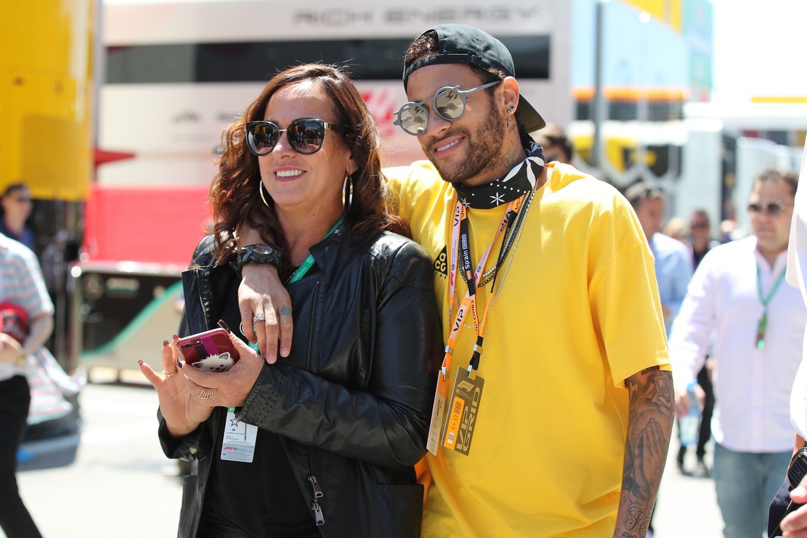 Neymar a jeho matka
