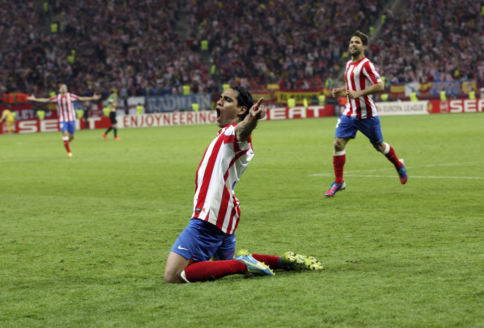 Falcao sa raduje zo