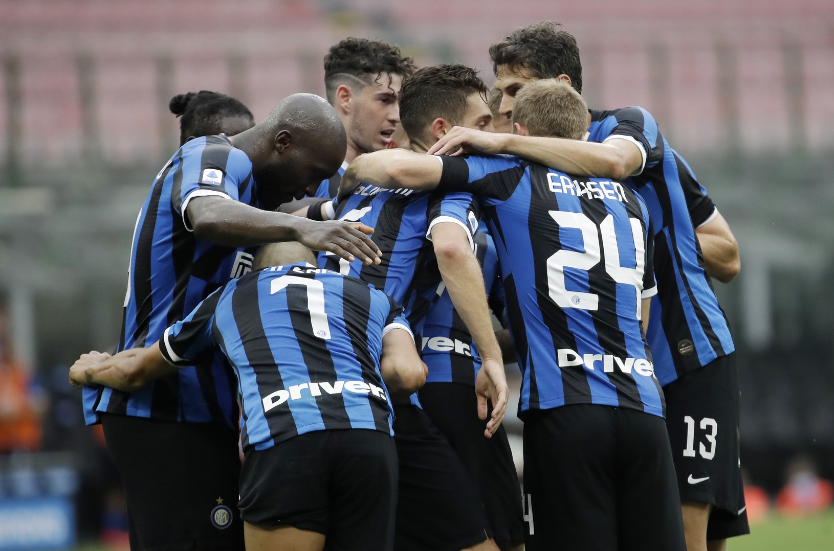 Radosť hráčov Interu 
