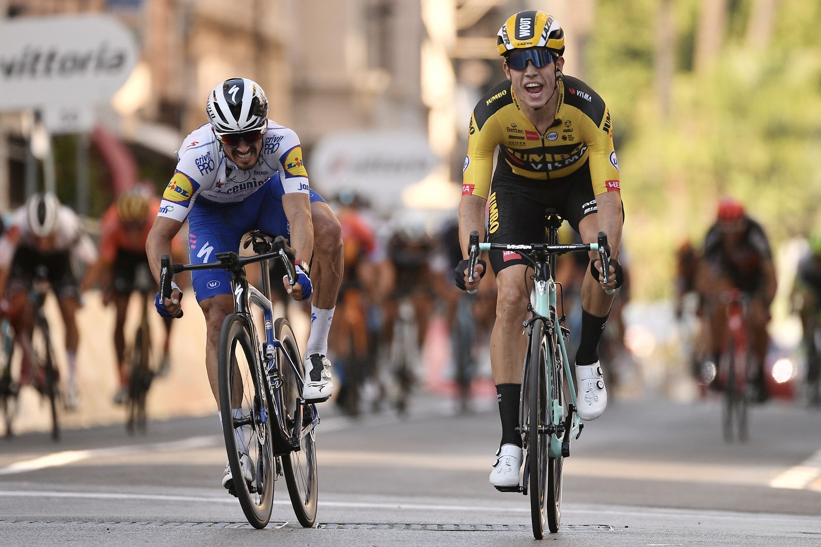 Wout Van Aert zdolal