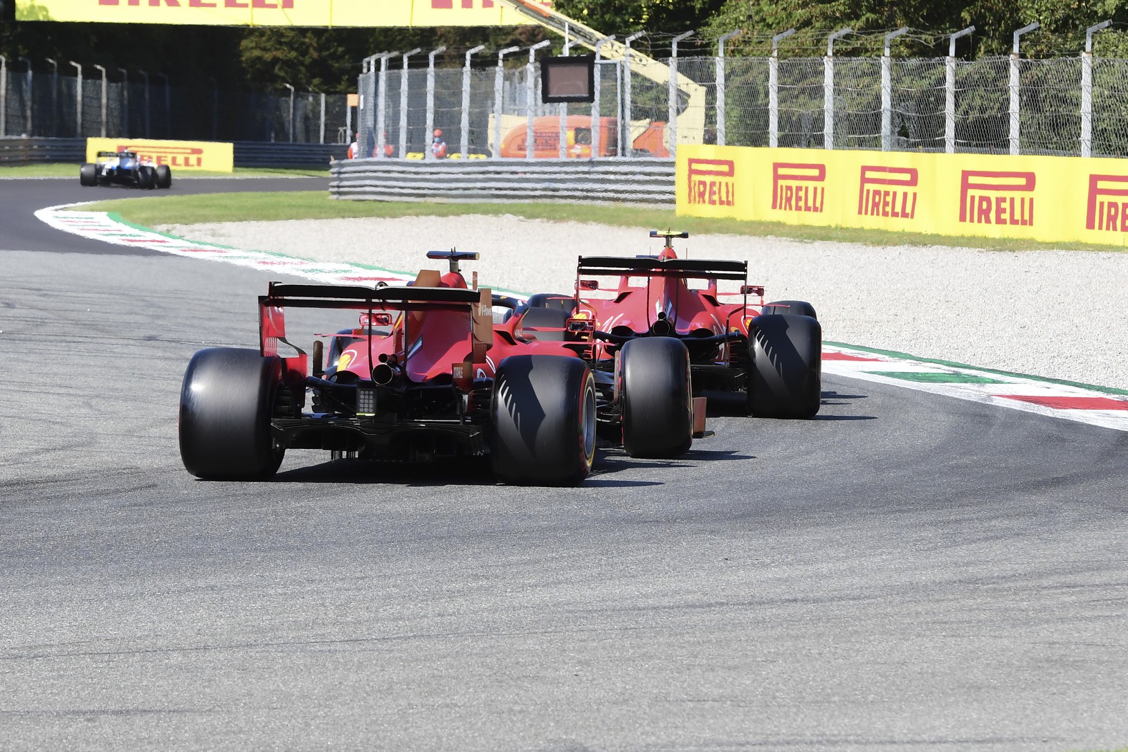 Sebastian Vettel a Charles
