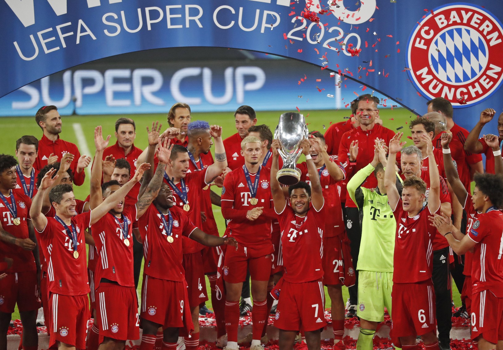 Oslavy hráčov Bayernu po