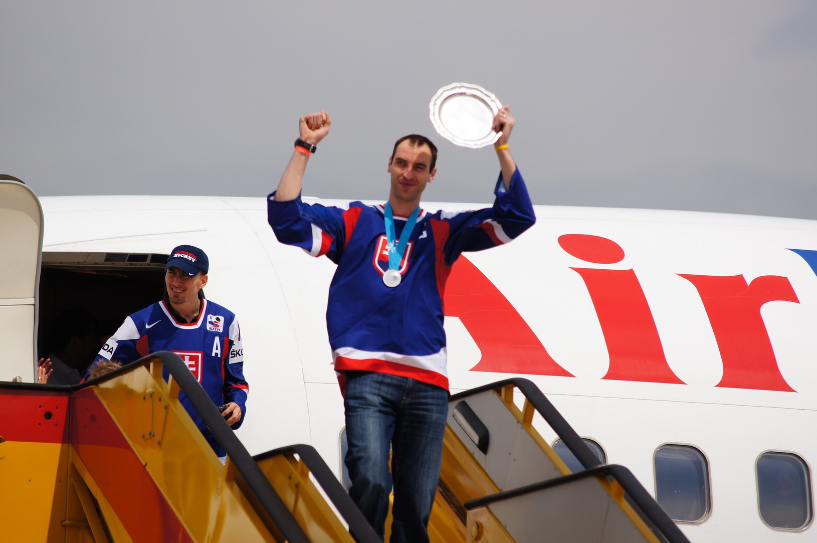 Návrat hokejistov z Helsínk,