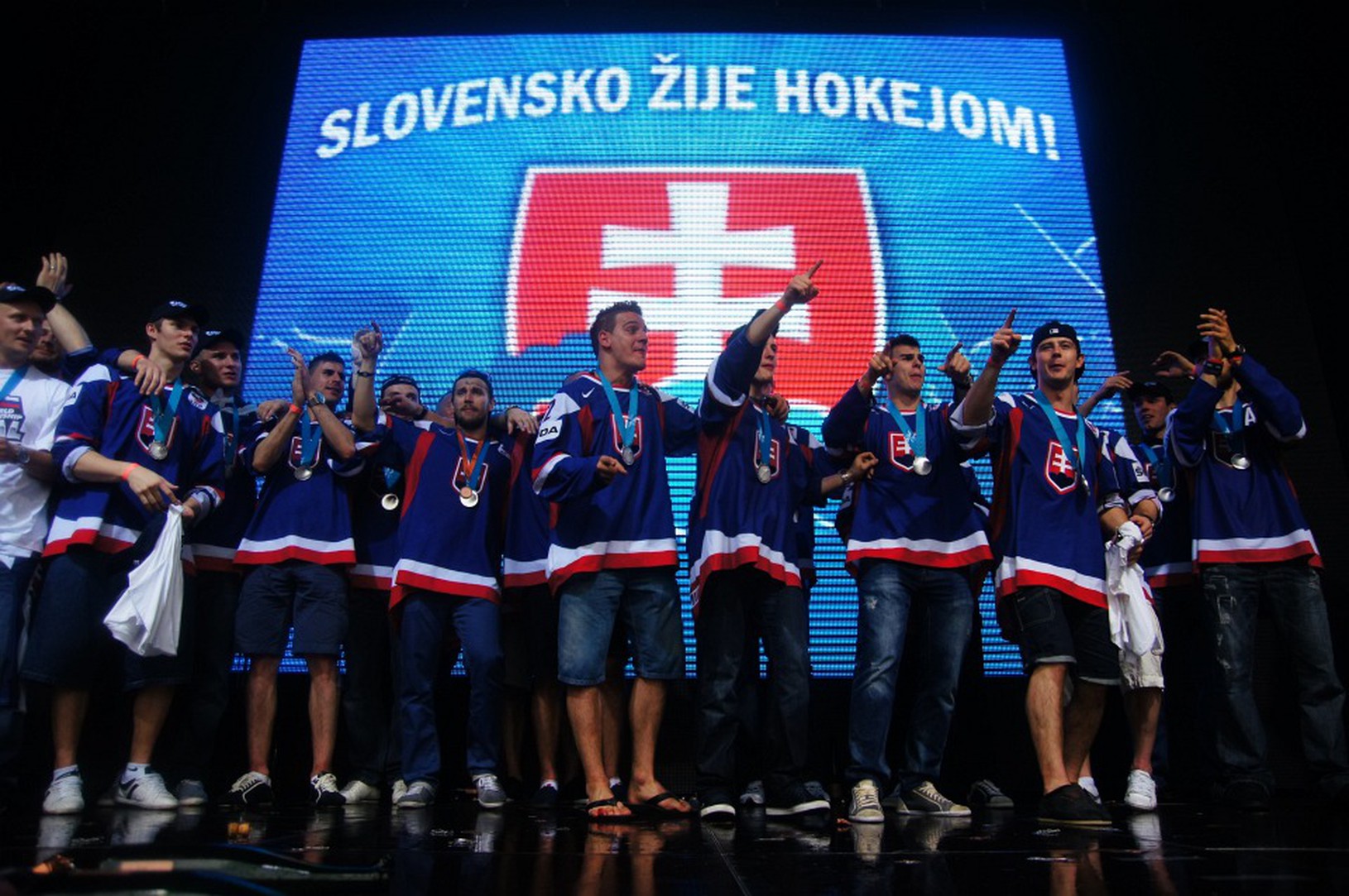 Návrat hokejistov z Helsínk,