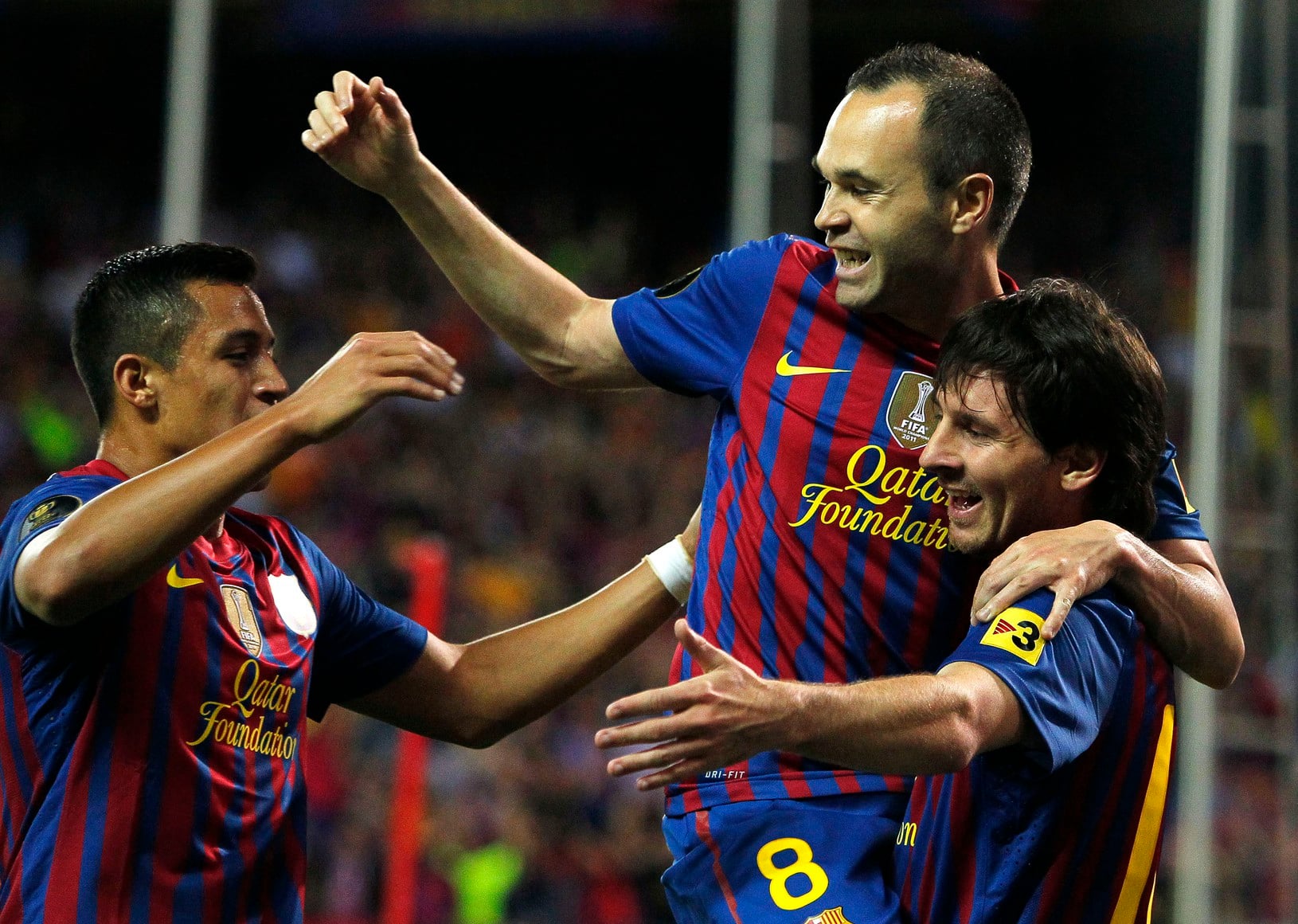 Lionel Messi a Andres
