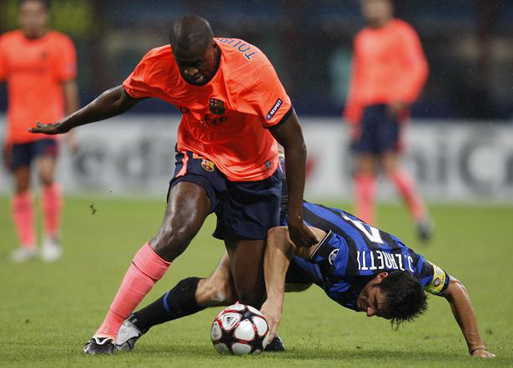 Yaya Toure a Javier