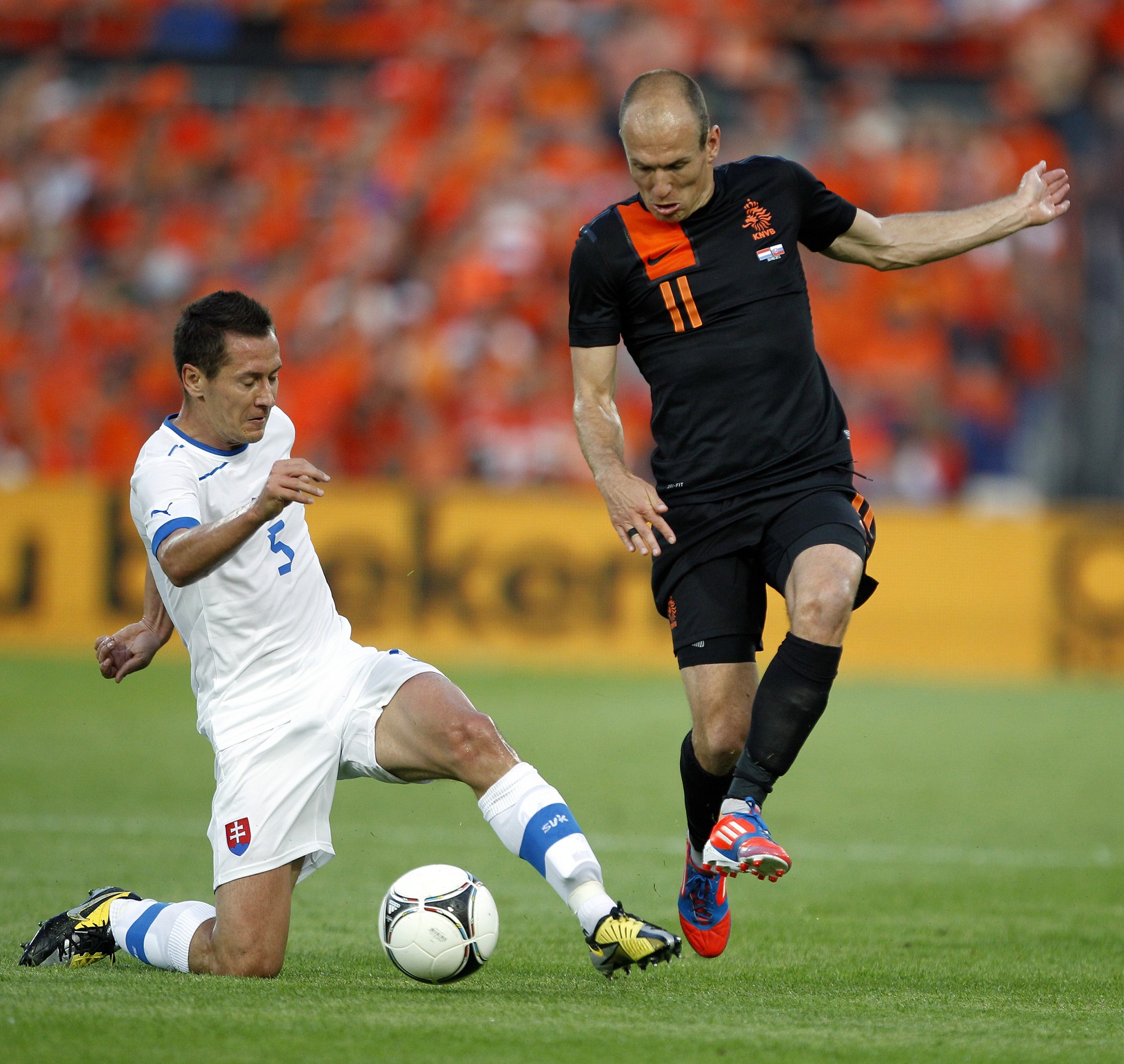 Marek Čech a Arjen