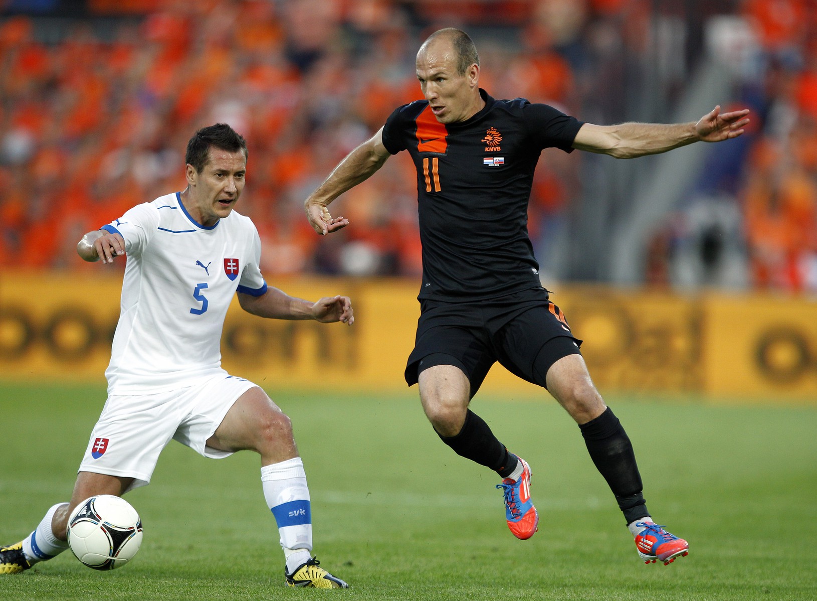 Marek Čech a Arjen