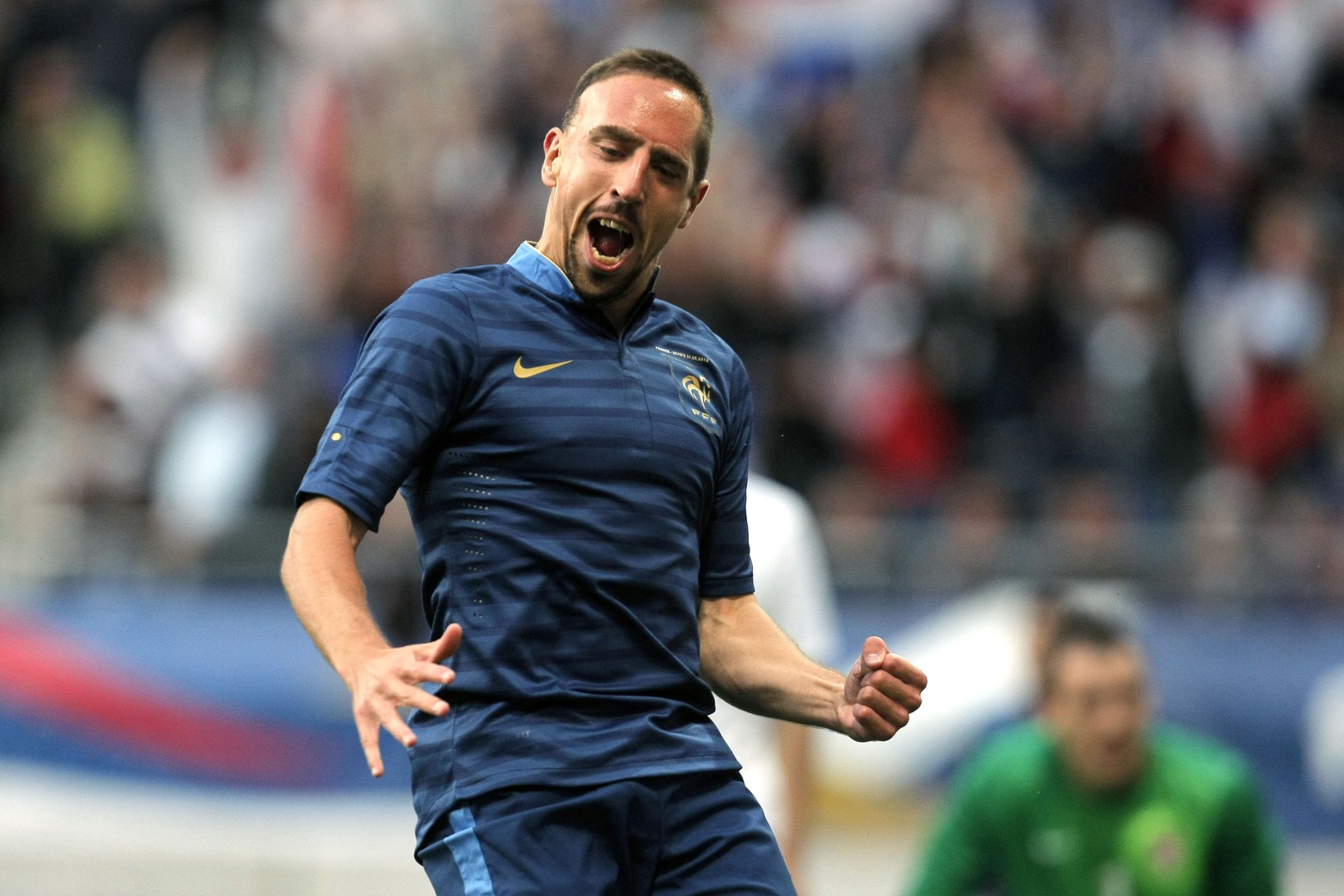 Franck Ribéry sa raduje