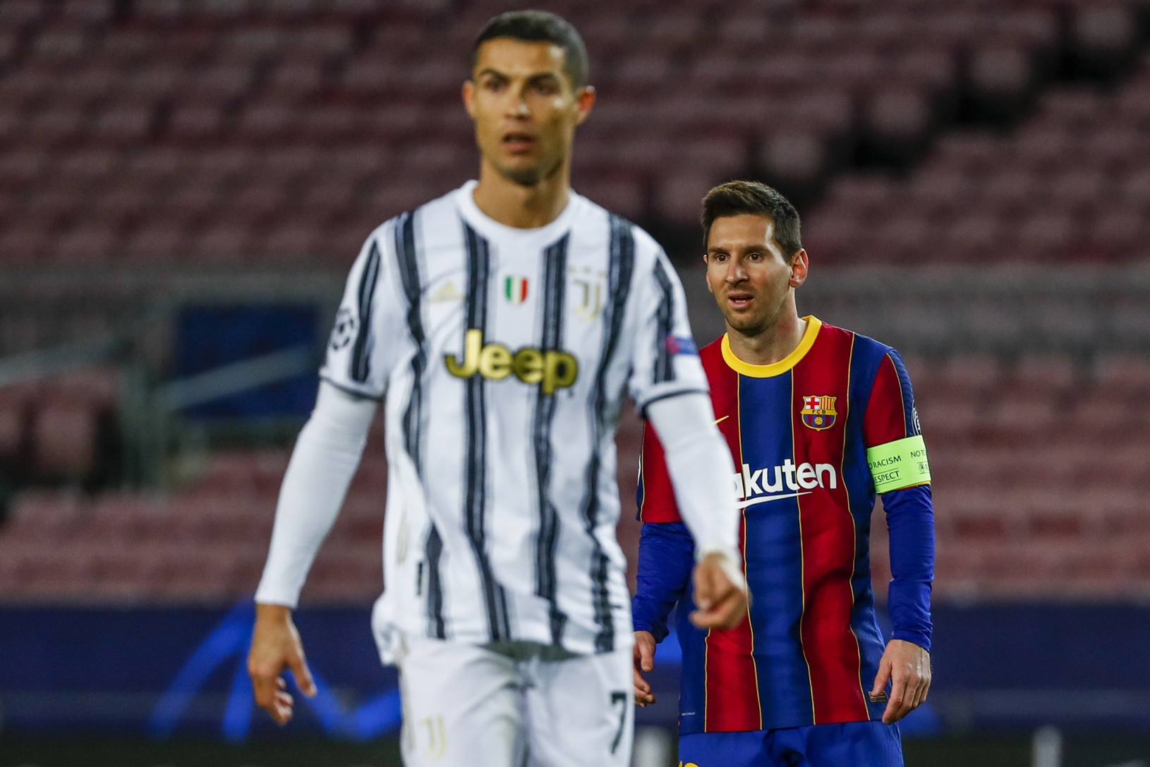 Cristiano Ronaldo a Lionel