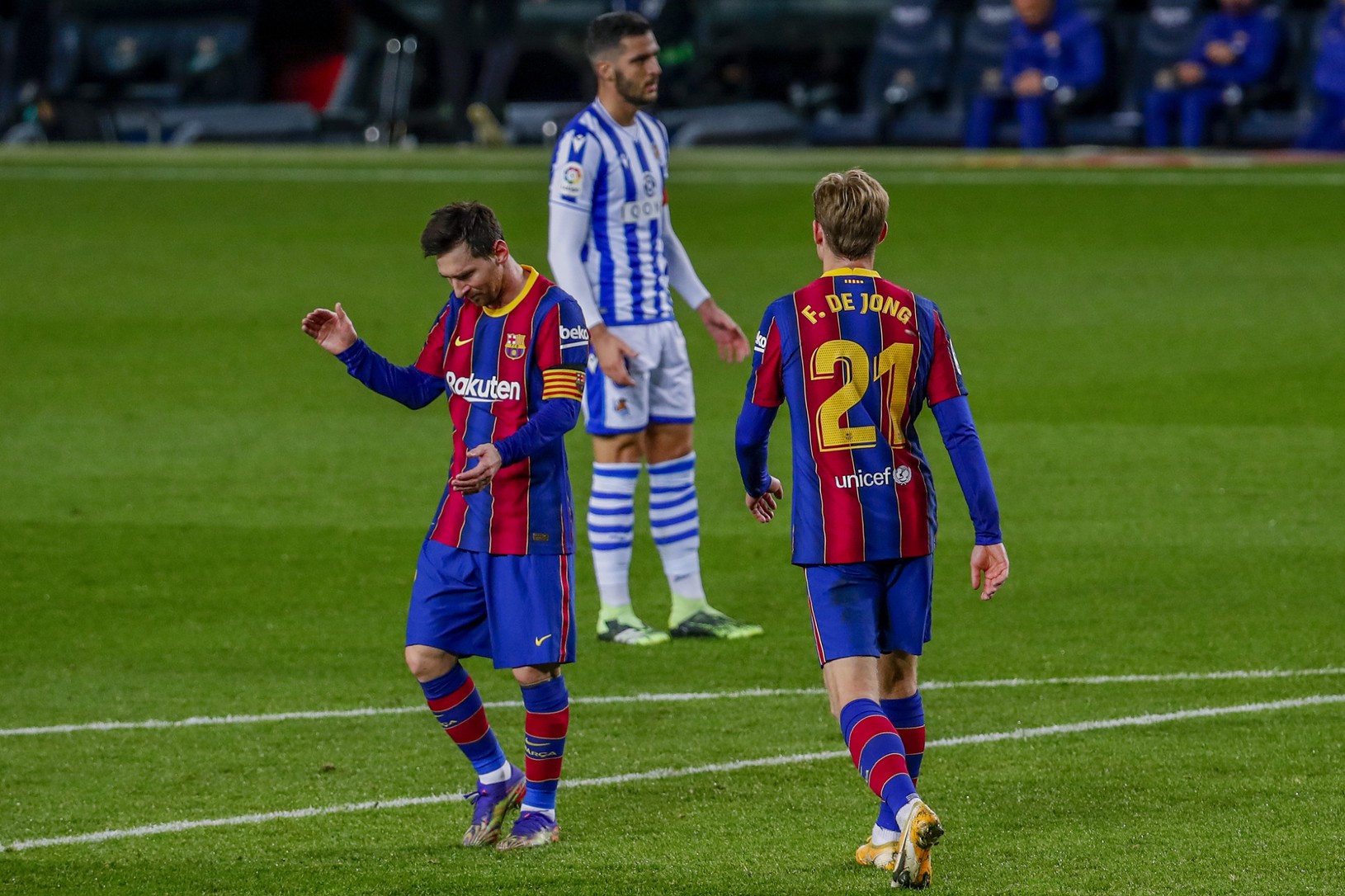 Lionel Messi a Frenkie