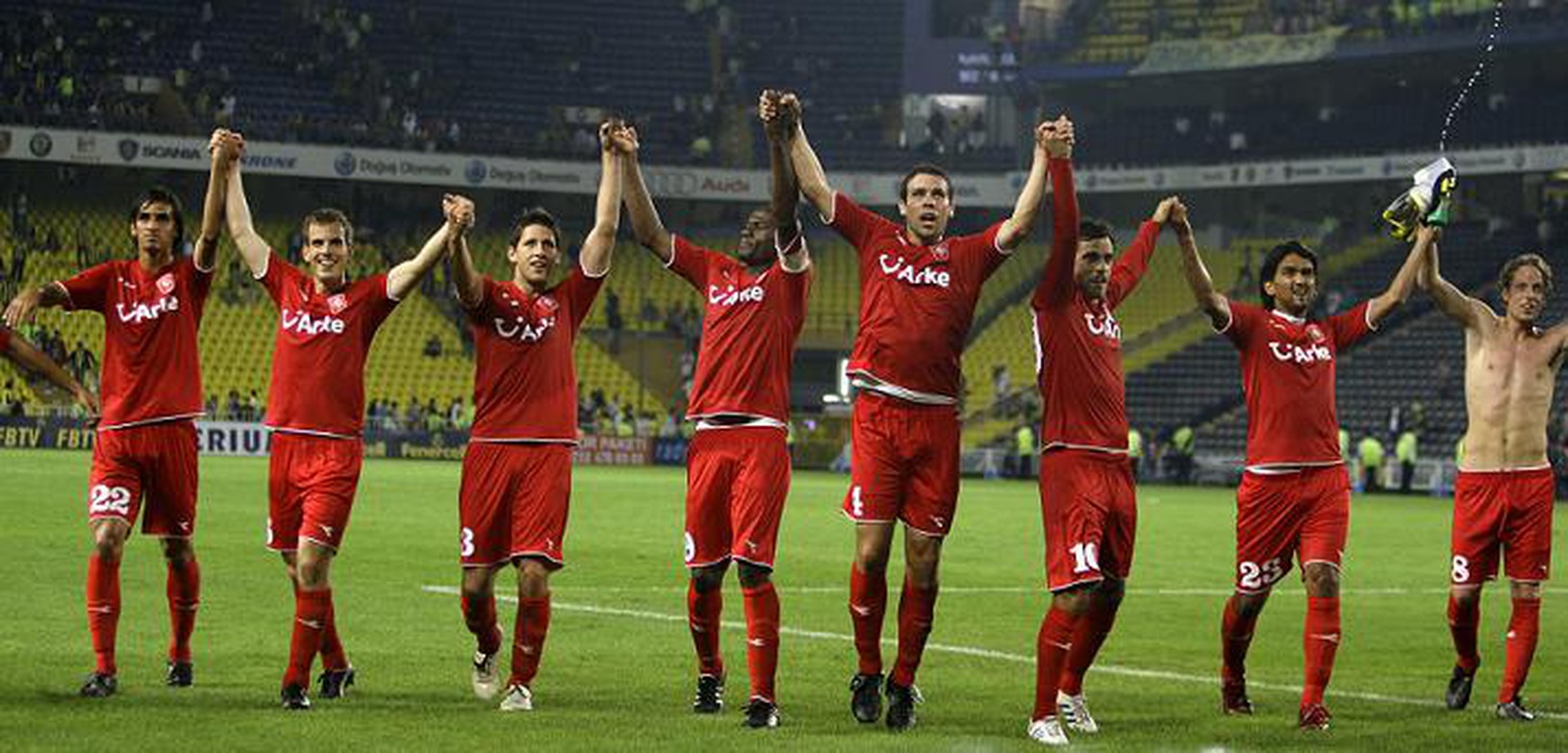 Hráči Twente si vezú