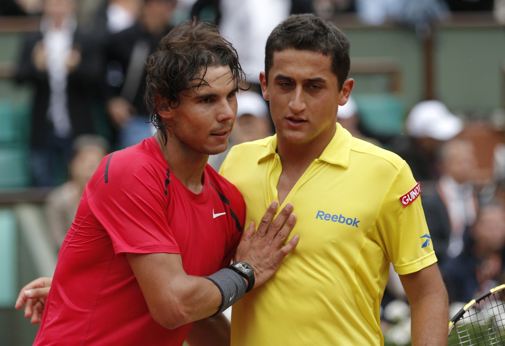 Rafael Nadal a Nicolas