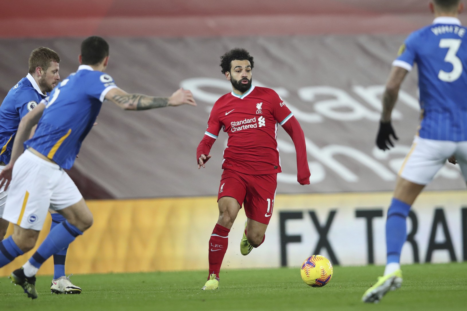 Hráč Liverpoolu Mohamed Salah