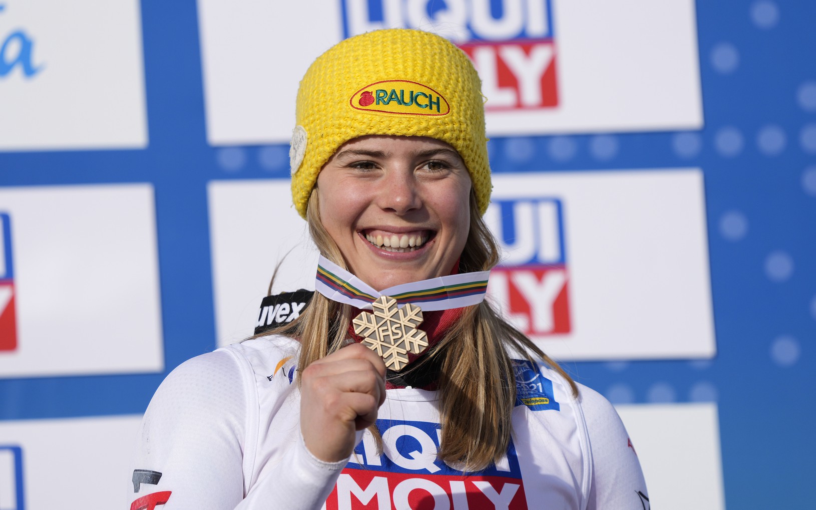 Katharina Liensbergerová s bronzovou