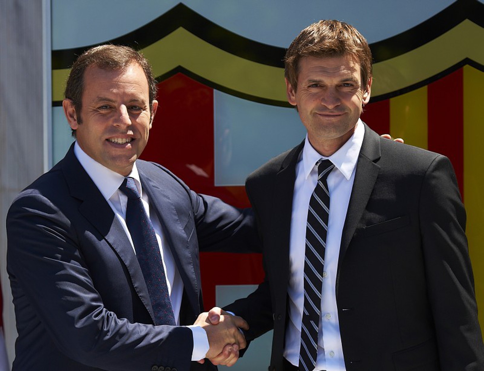 Sandro Rosell a Tito