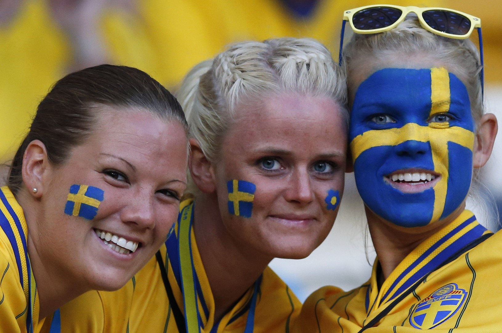 Fanúšikovia Švédska pred súbojom