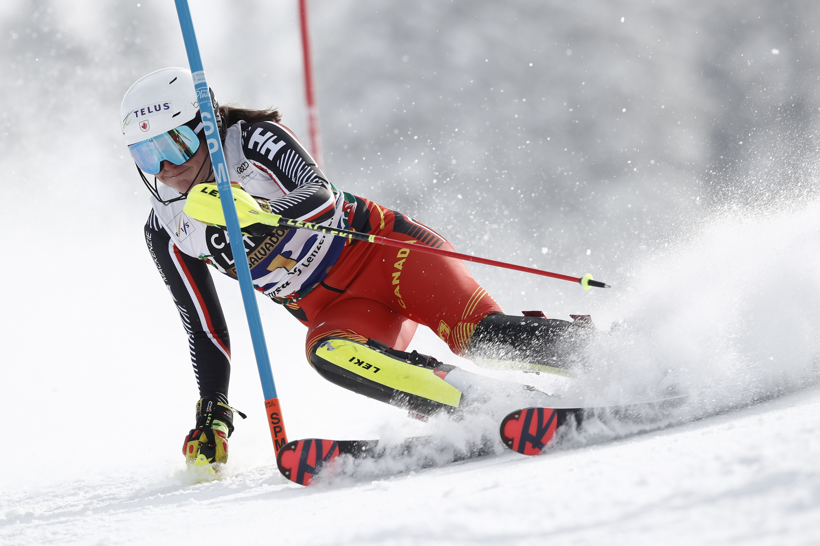 Laurence St-Germainová počas slalomu