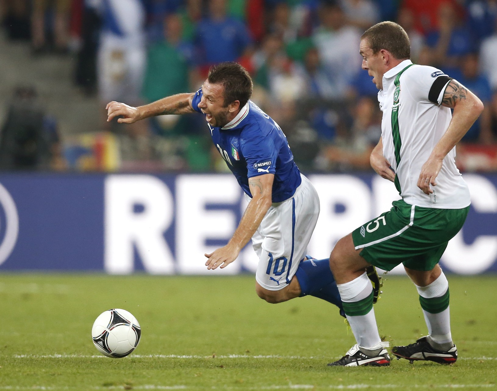 Antonio Cassano a Richard