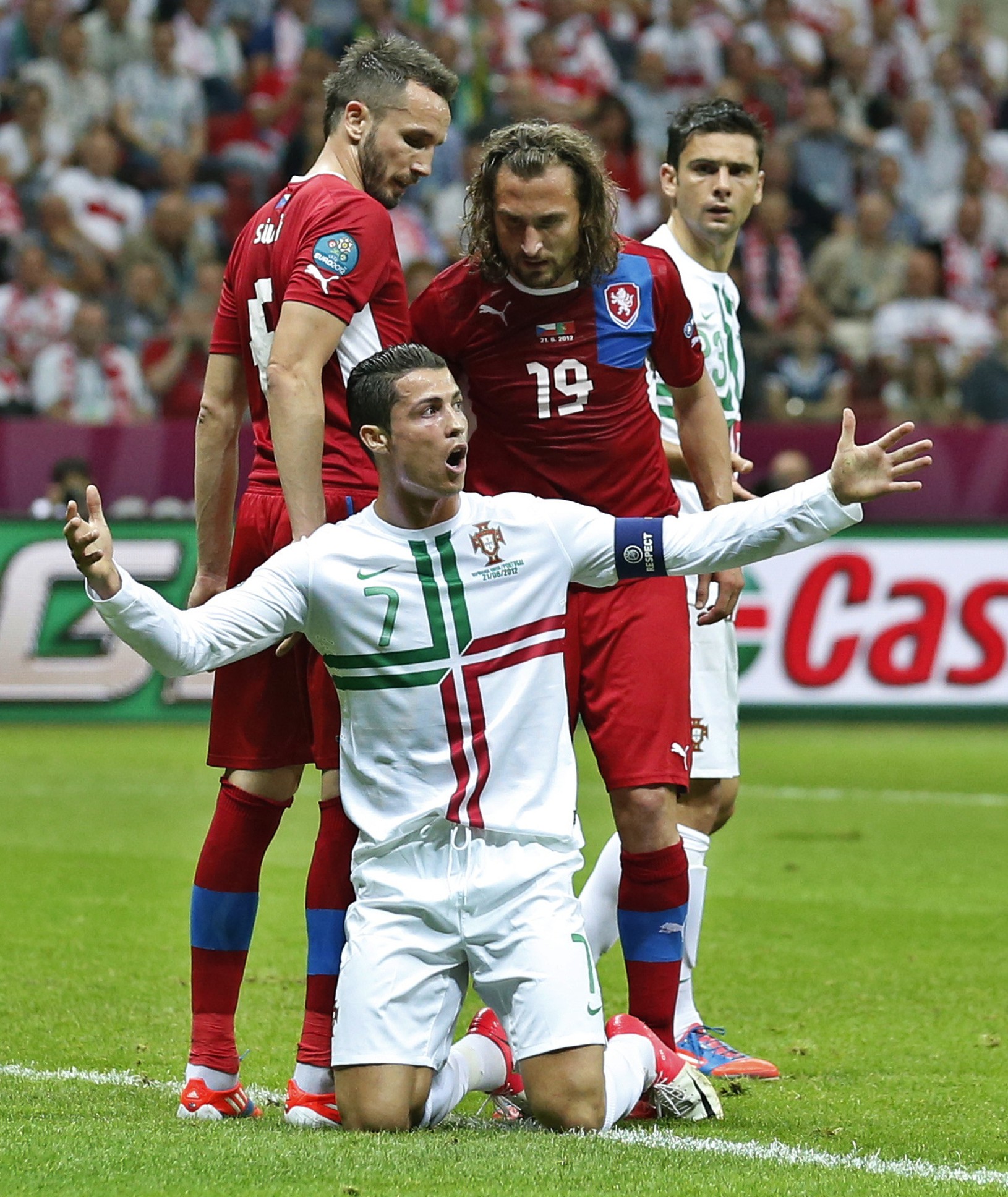 Cristiano Ronaldo medzi hráčmi