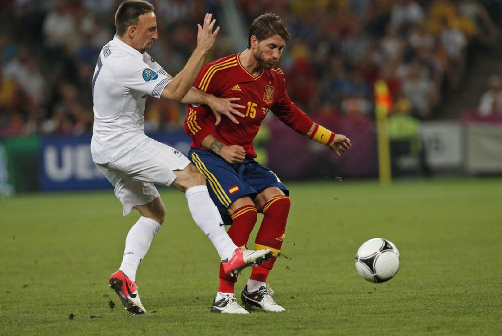 Franck Ribéry a Sergio