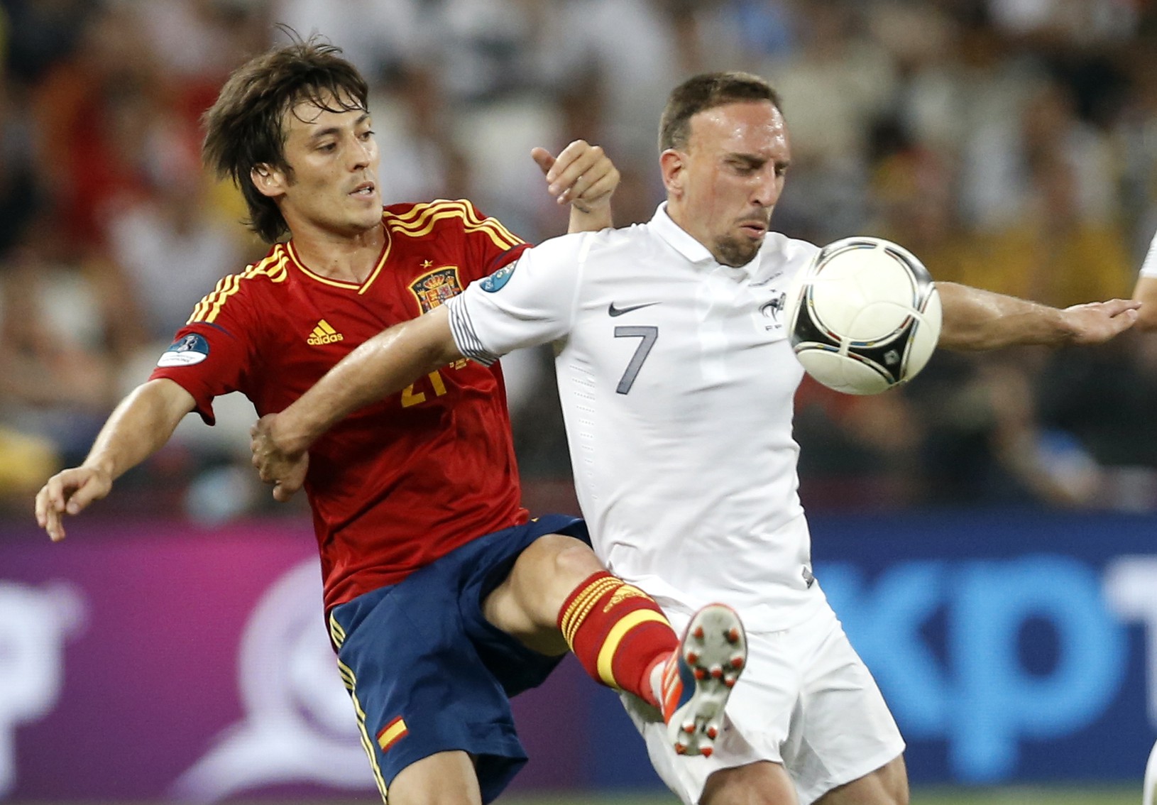 David Silva a Franck