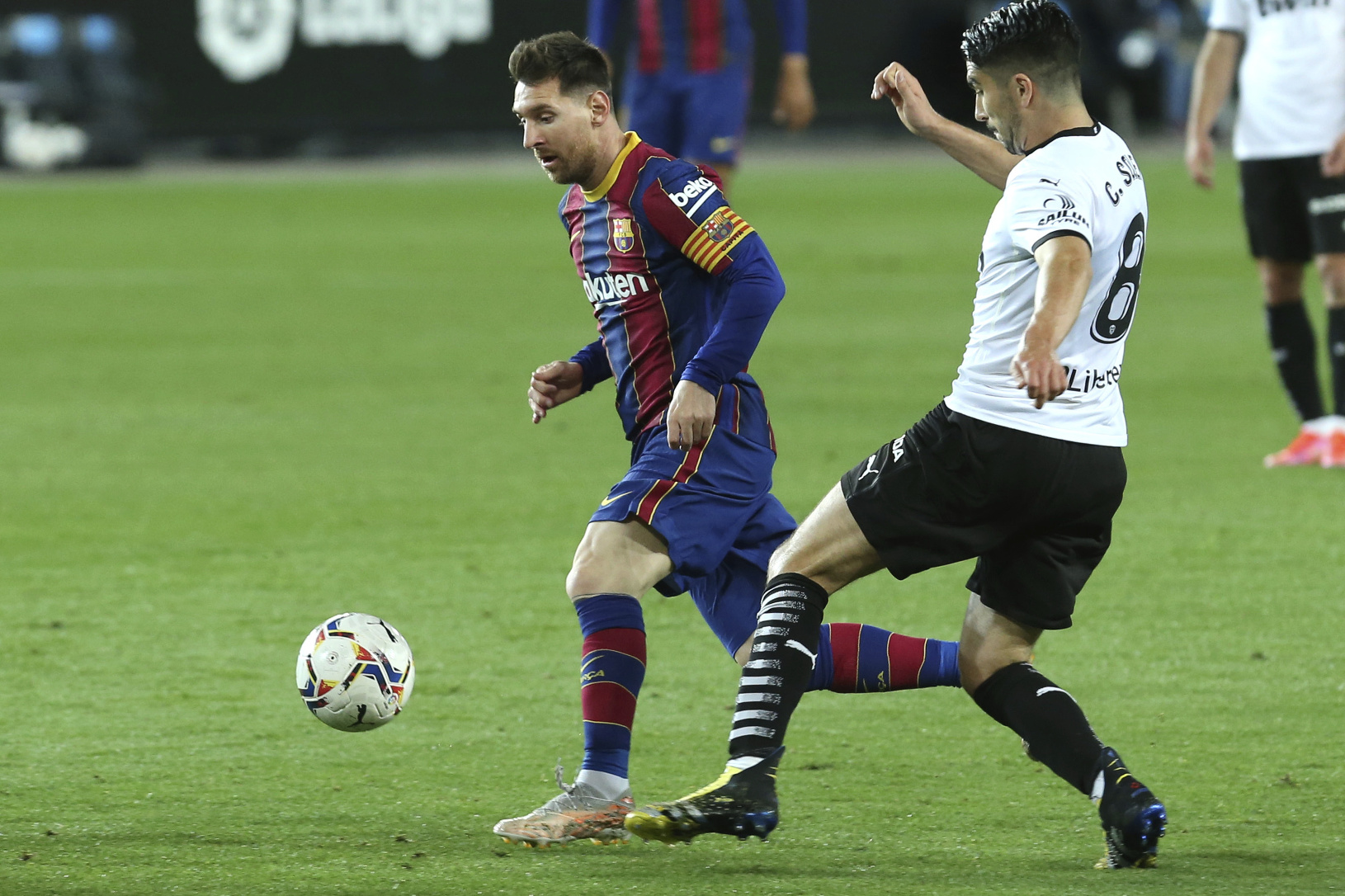 Lionel Messi v súboji