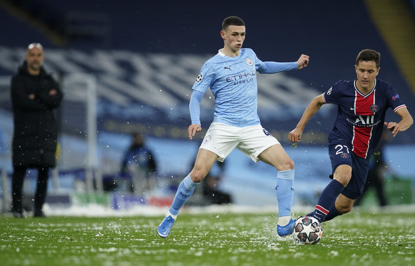 Phil Foden a Ander