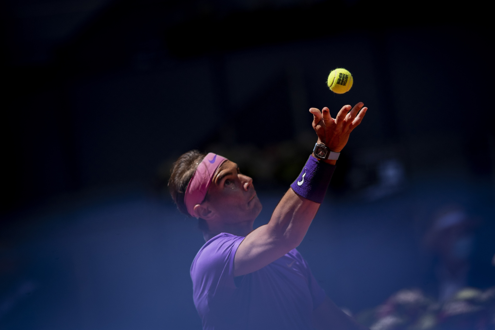 Rafael Nadal počas osemfinálového