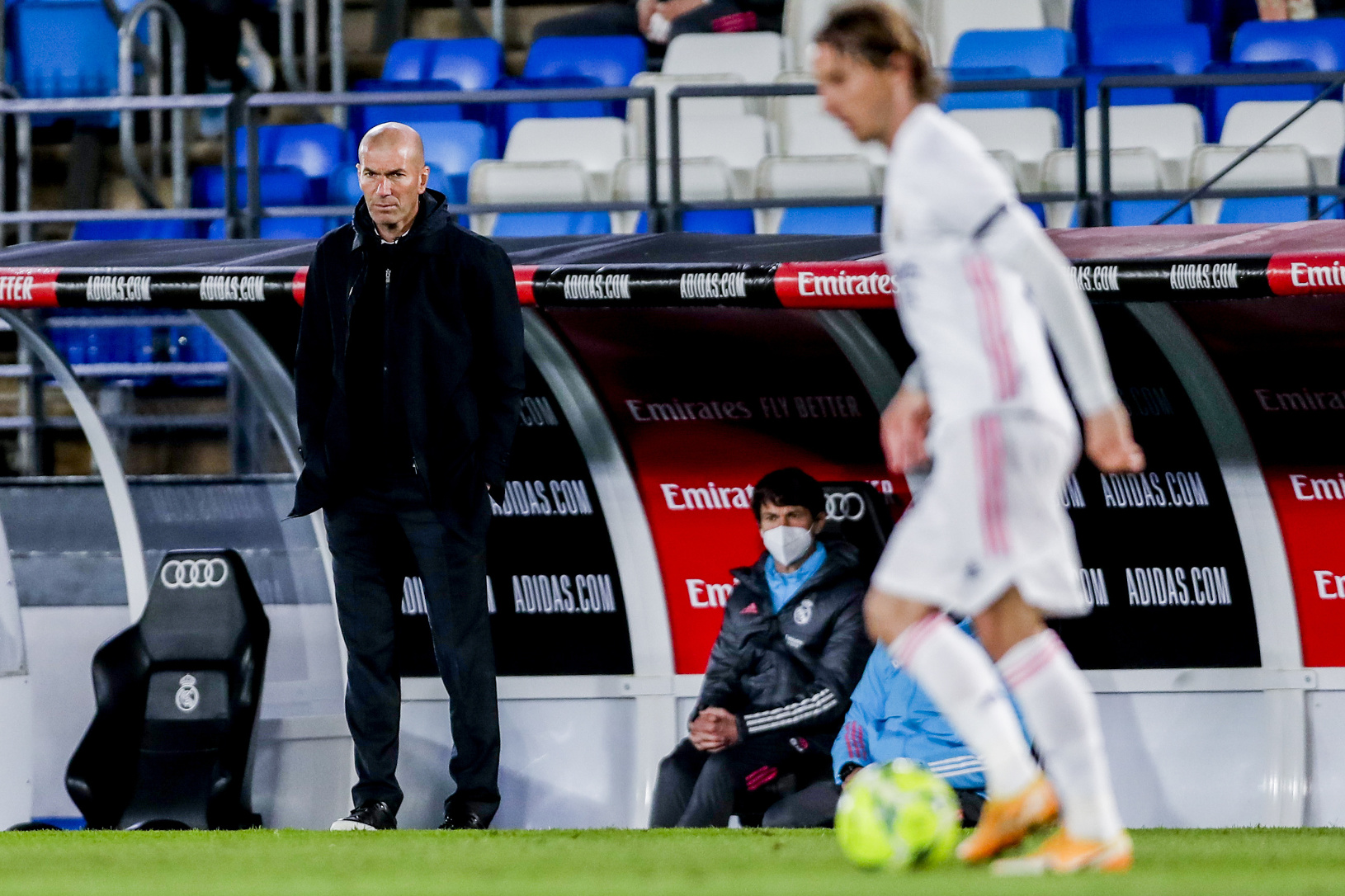 Zinedine Zidane sleduje Luku