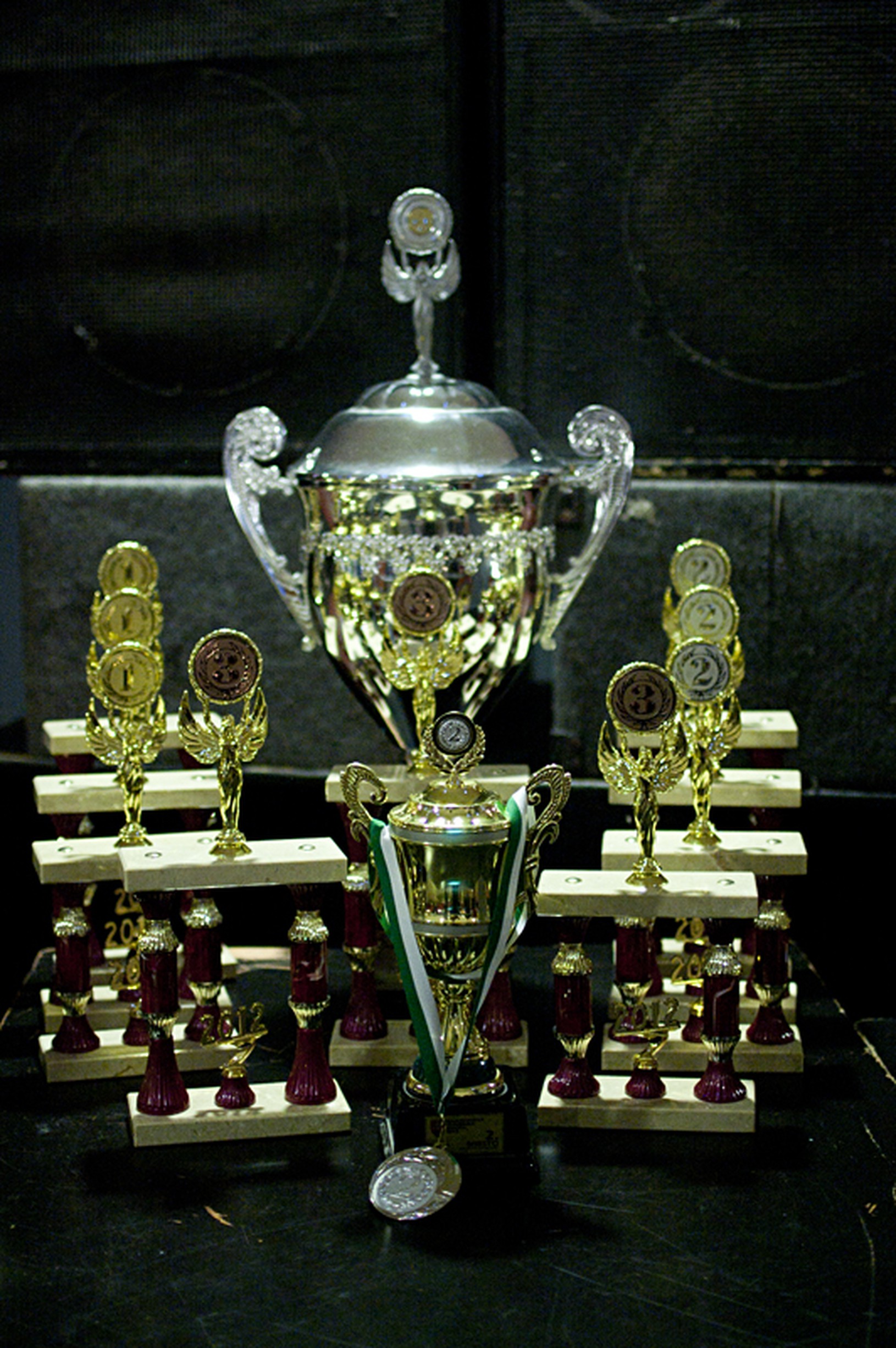 Trofeje pripravené pre najlepších