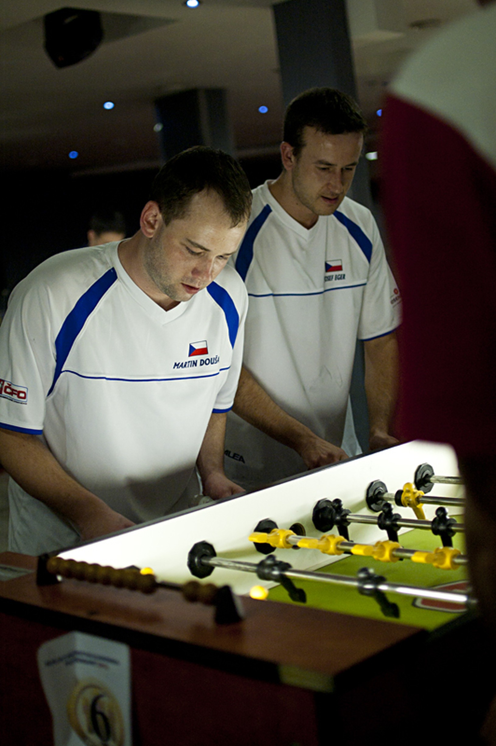 Finalisti dvojíc Martin Douša