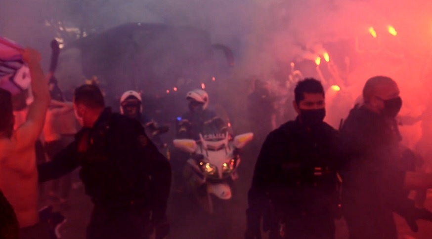 Fanúšikovia Nantes oslavovali záchranu
