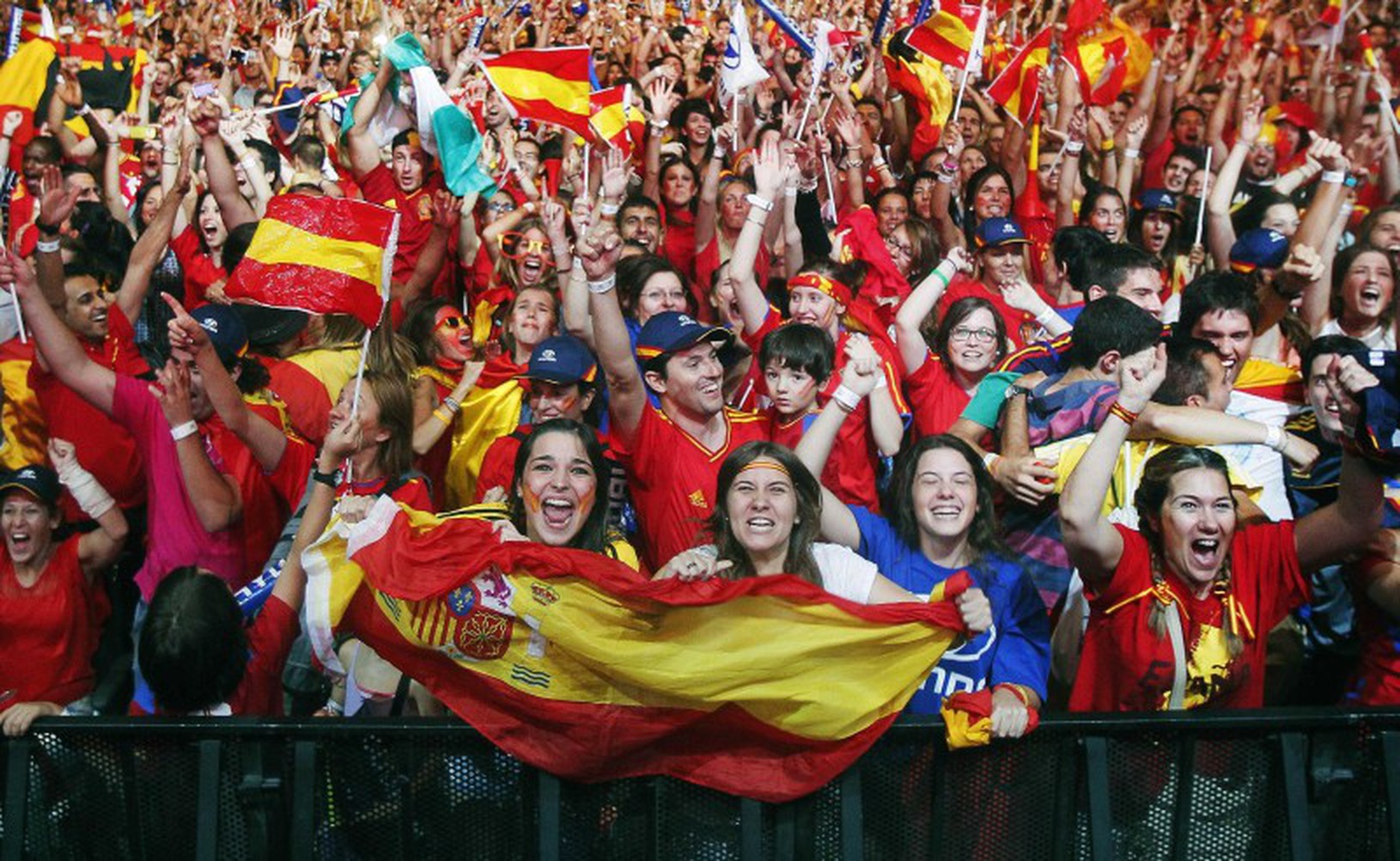 Oslavy španielskych fanúšikov v
