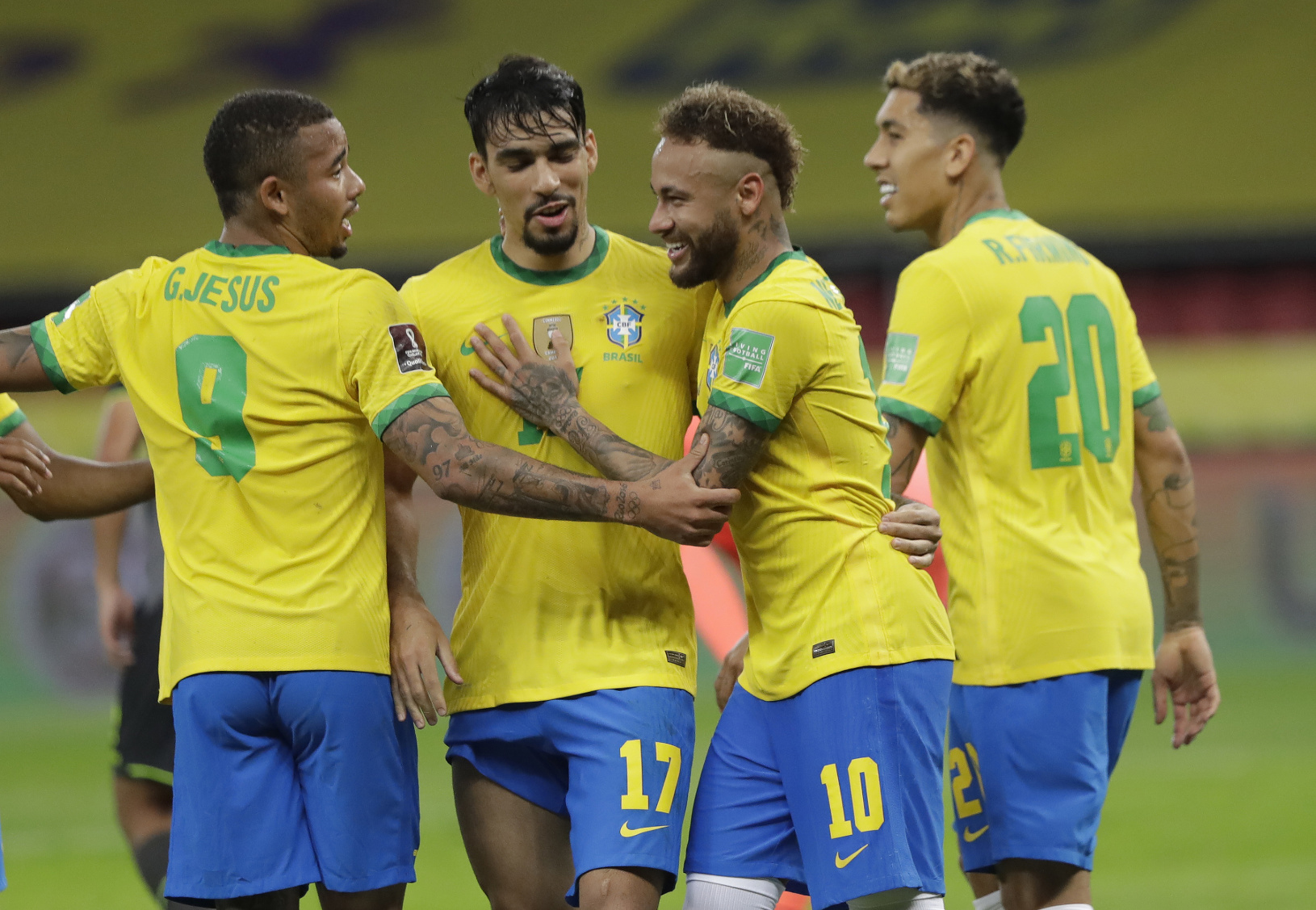 Neymar oslavuje gól so