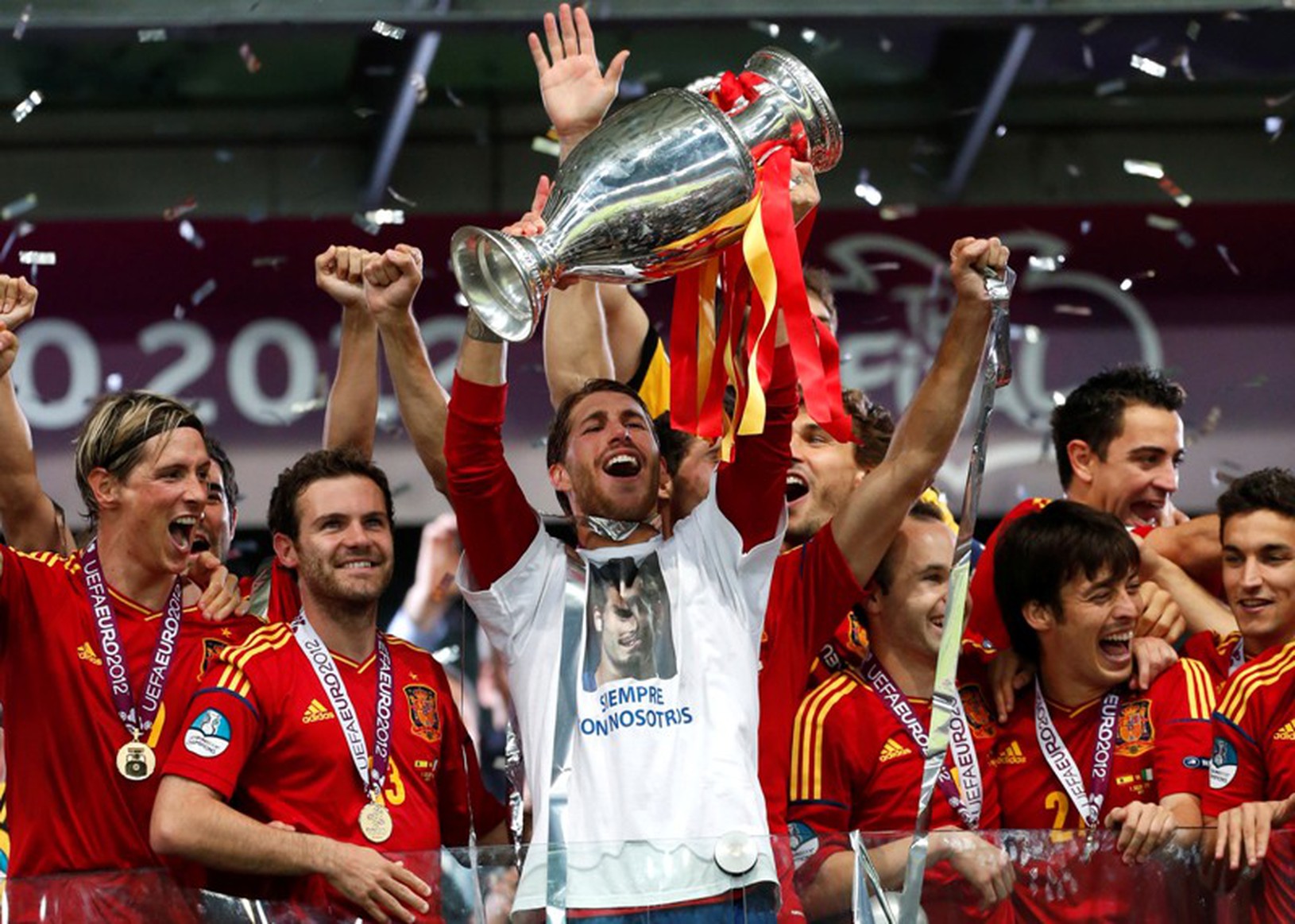 Radosť Španielov, Sergio Ramos