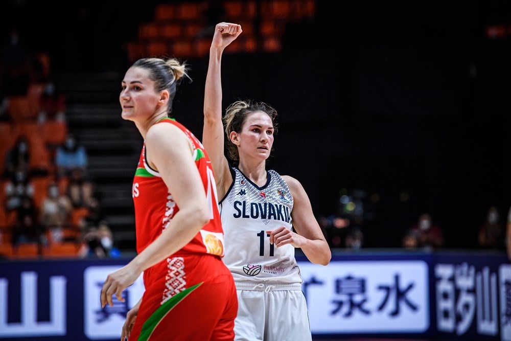 Slovenská basketbalistka Sabína Oroszová