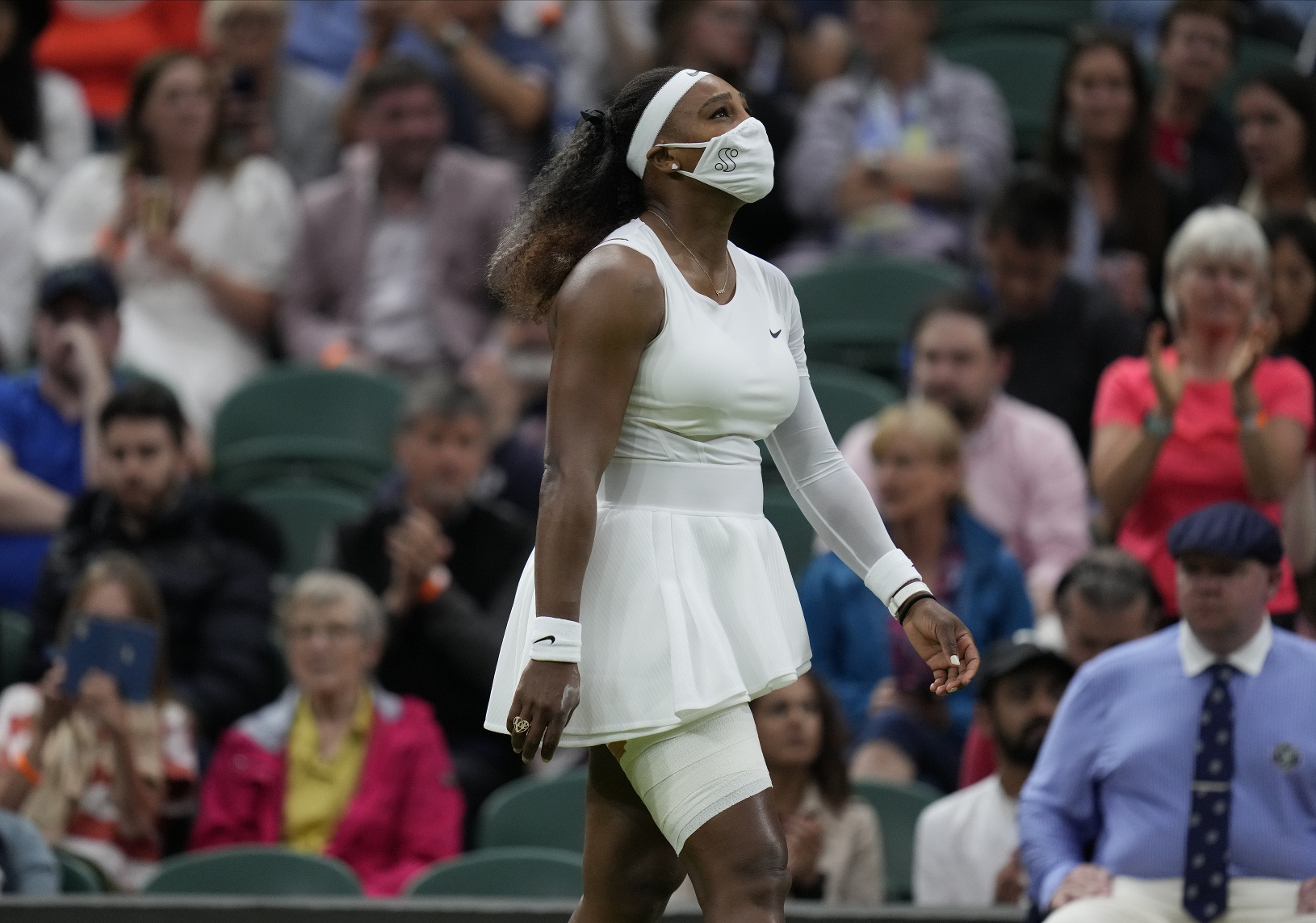 Serena Williamsová po zranení