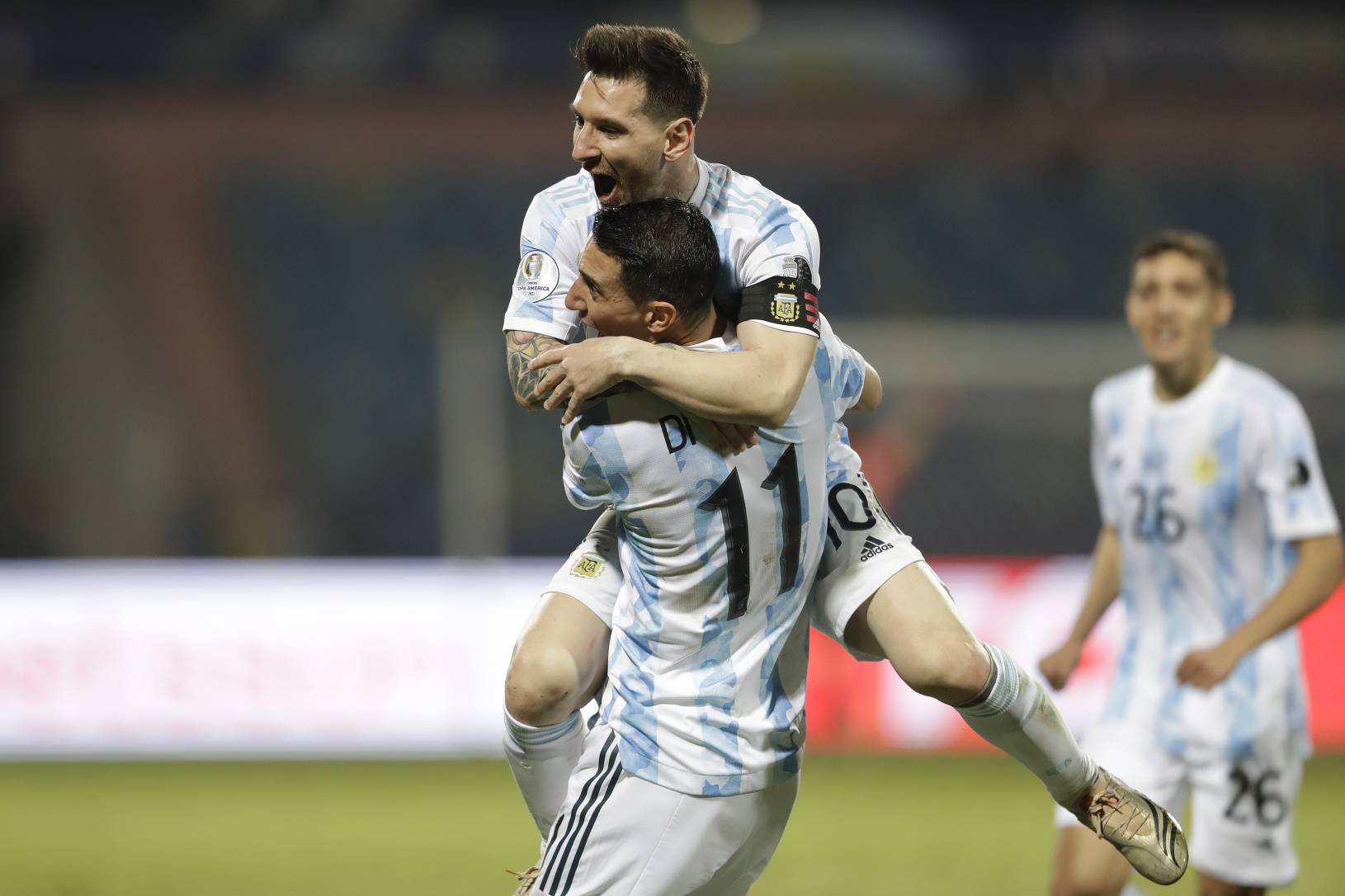 Lionel Messi a Ángel