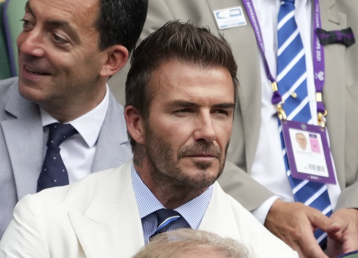 David Beckham počas semifinále