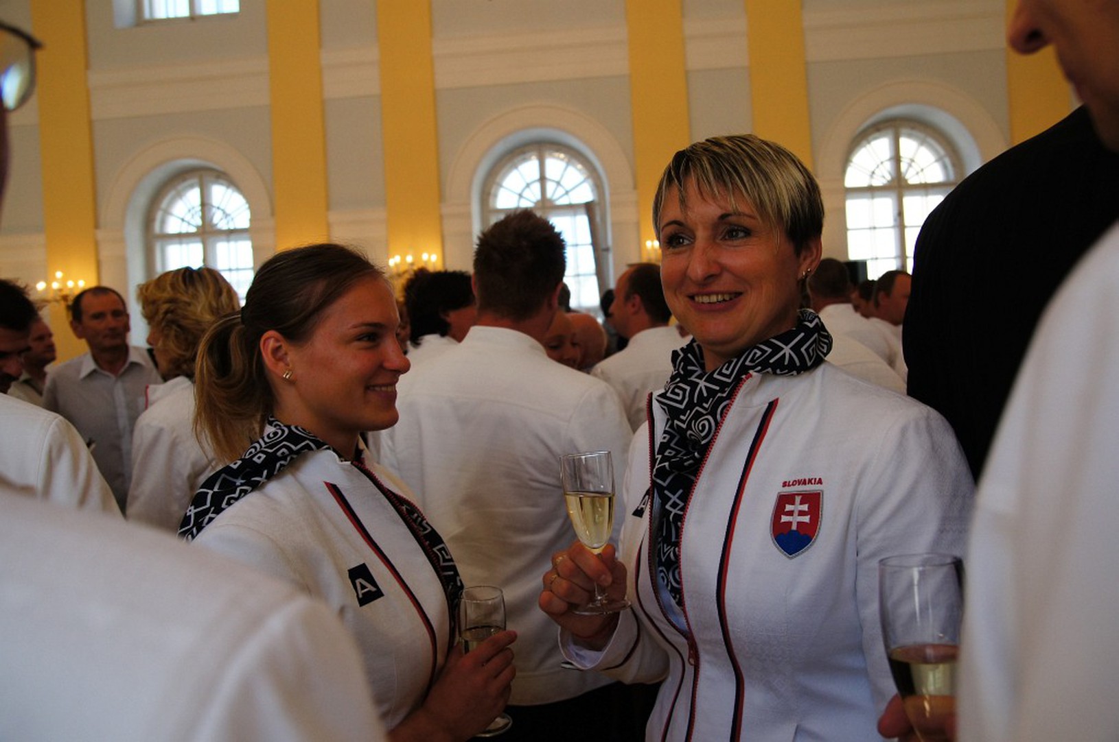 Slovenskí olympionici po slávnostnom