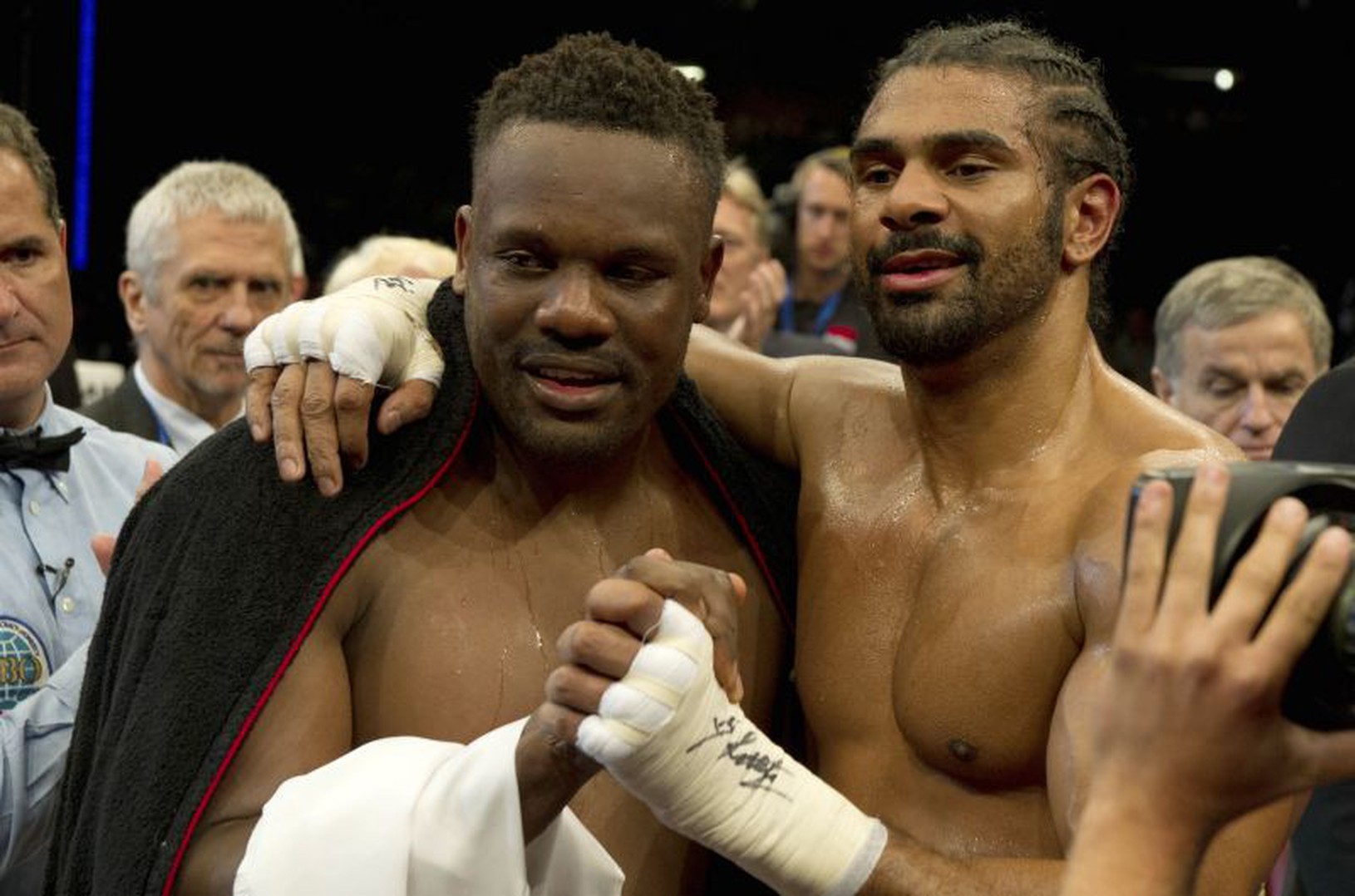 Dereck Chisora a David